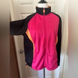 Women's Pink and Black Jacket
